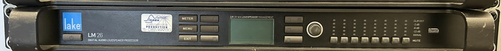 Lake LM26 Digital Audio Processor – Touring-grade control