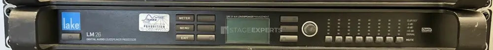 Lake LM26 Digital Audio Processor – Touring-Grade Control