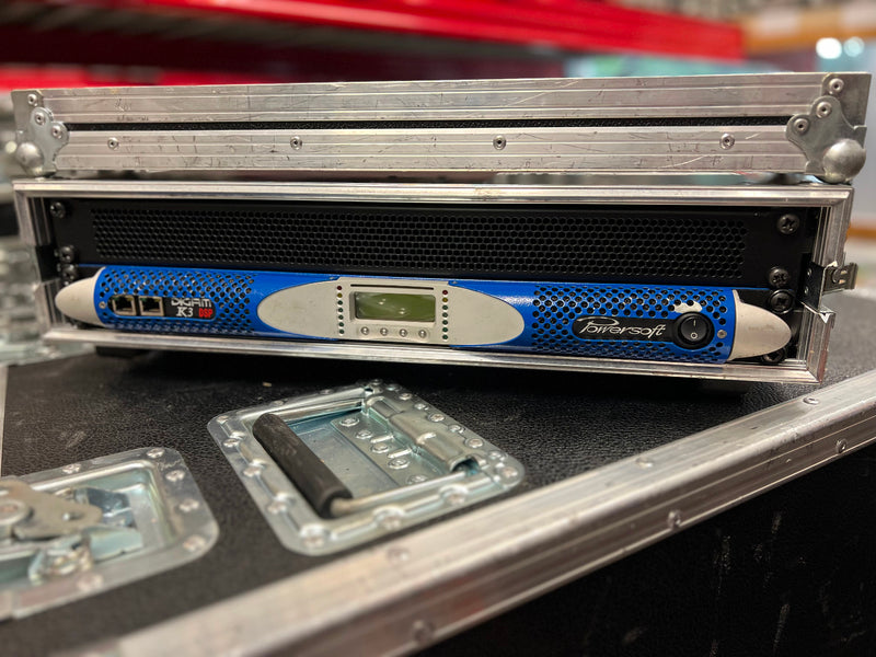 Powersoft K3 Power Amplifier with K3 DSP+AESOP network option