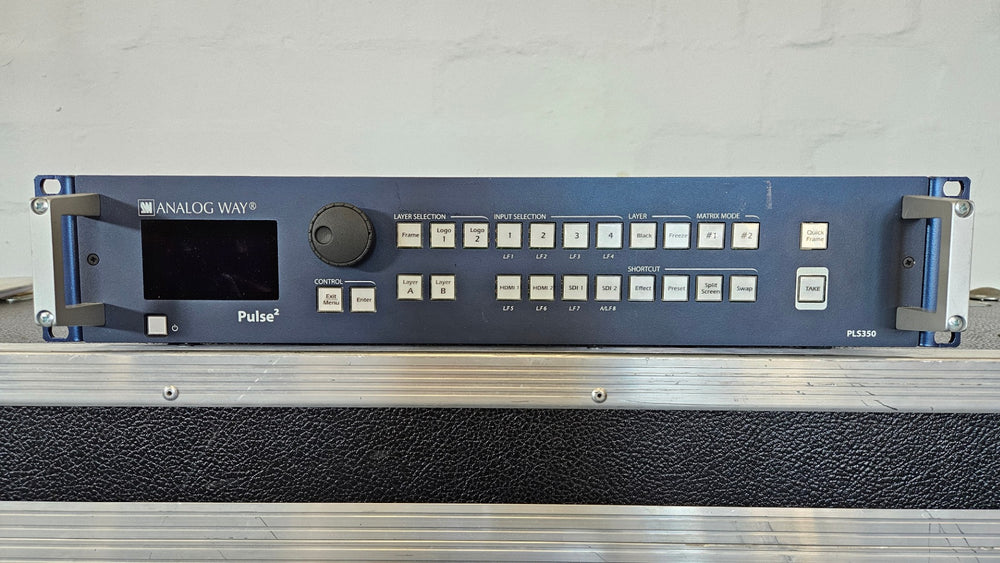 Analog Way Pulse² PLS350 19" Presentation Switcher Mixer