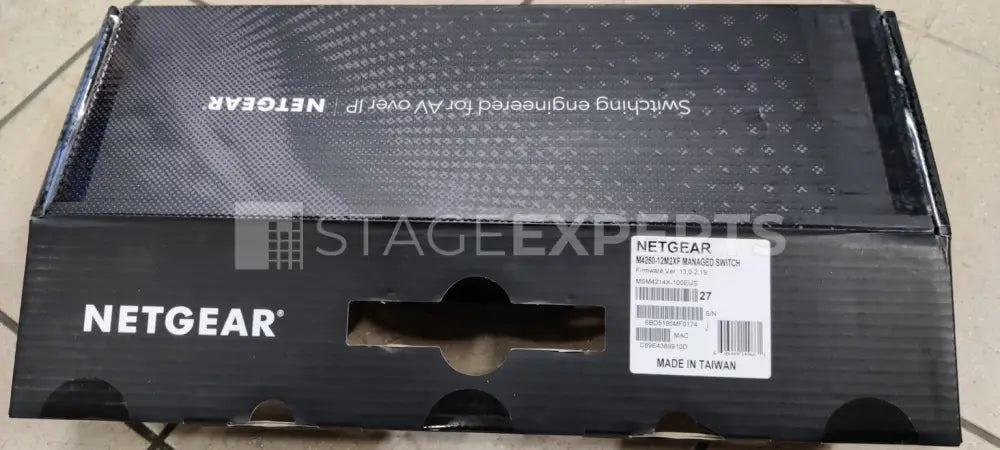 NETGEAR M4250 12M2XF AV Switch – 14-Port Managed for Pro AV