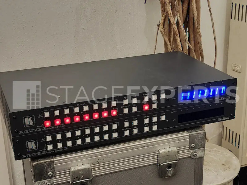 Kramer VS-88H2 8x8 4K60 HDR HDMI Matrix Switcher with ARC Audio