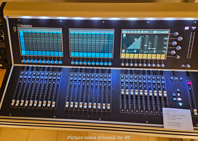 DiGiCo S31 Digital Mixing Desk with Road Case Included – Hire