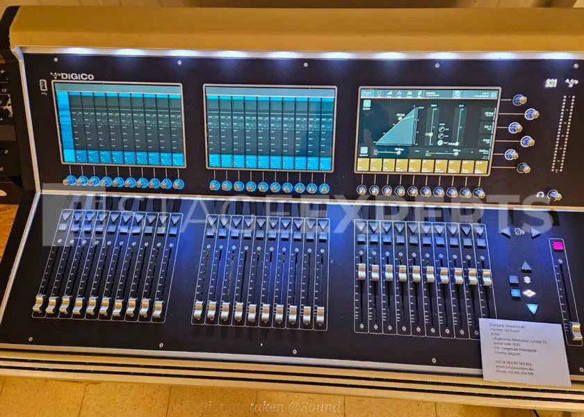 DiGiCo S31 Digital Mixing Desk with Road Case Included | Hire