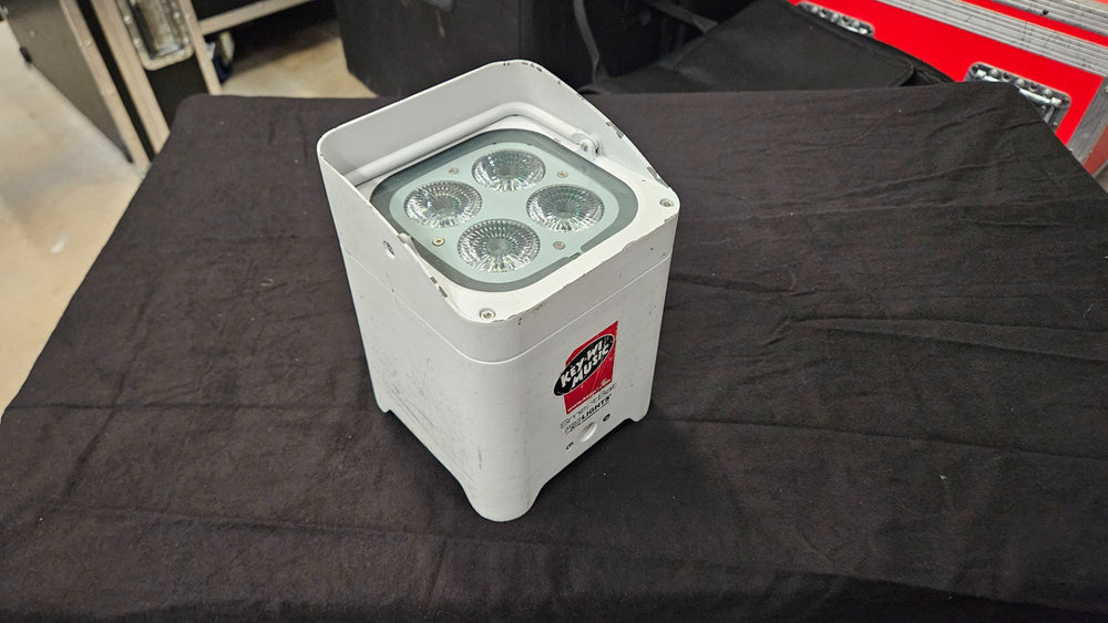 Prolights SmartBat White – 4x Battery LED PARs in Case