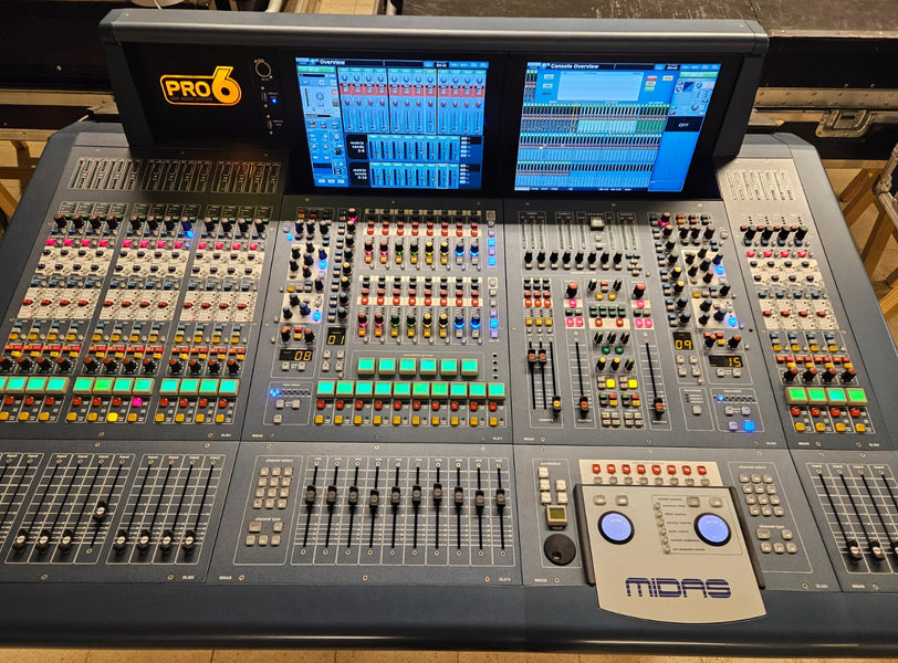 Midas PRO6 Digital Mixing System with DL371 Engine – Live Sound Console