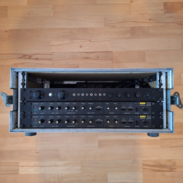 Korg SDD-1200 Quad Delay Set with Control Unit (2x)