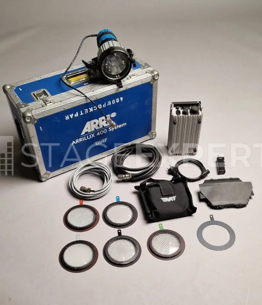 ARRI Pocket Par 400W Set – Head, Ballast & Lenses Kit for Film