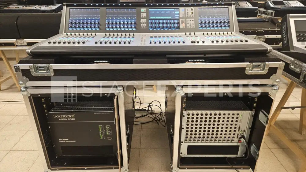 Soundcraft Vi5000 Digital Mixing System with Stagebox & Cases