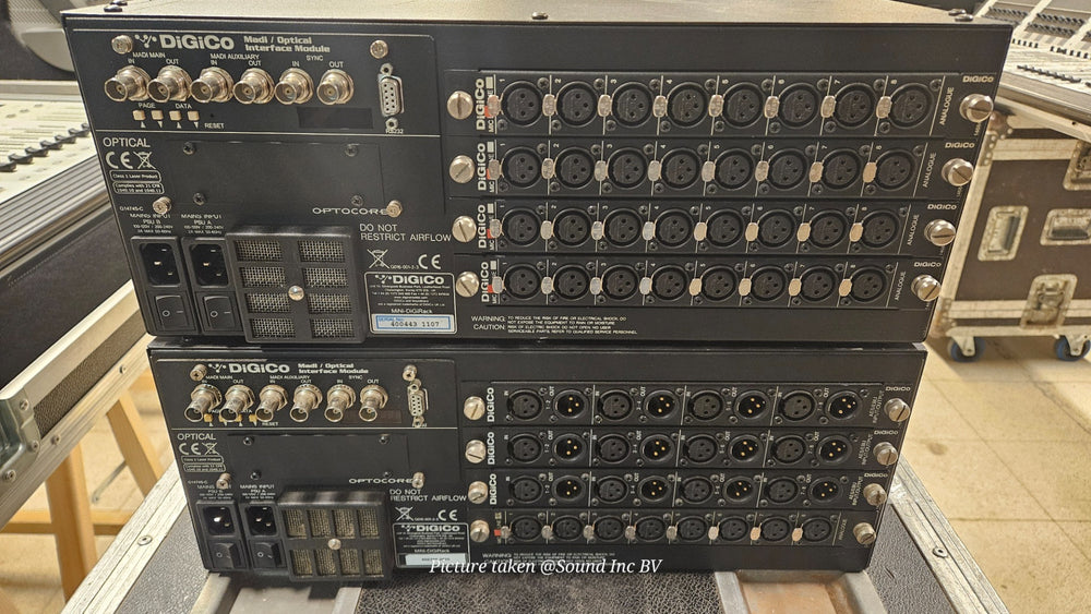 DiGiCo DigiRack Mini – Compact I/O Rack for DiGiCo Consoles