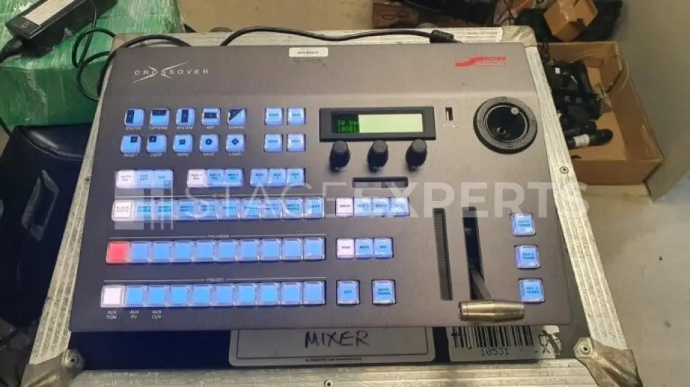 Ross Crossover 12 Solo Broadcast Switcher with Flightcase