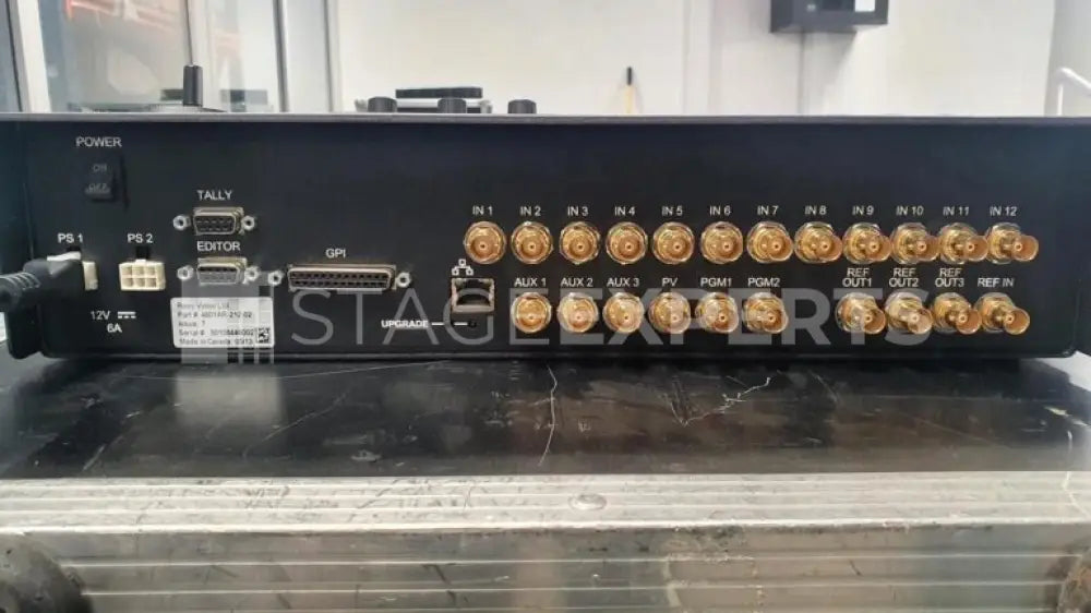 Ross Crossover 12 Solo Broadcast Switcher with Flightcase