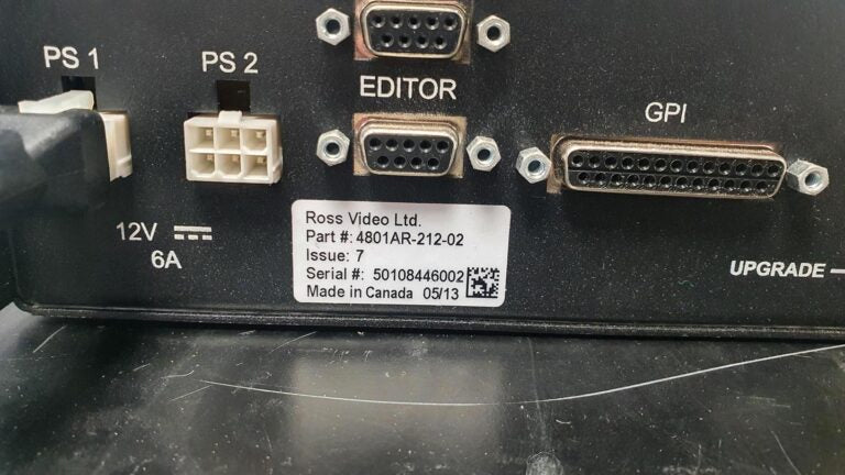 Ross Crossover 12 Solo Broadcast Switcher with Flightcase