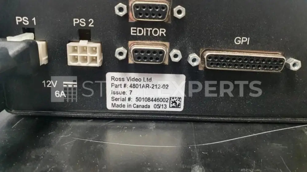 Ross Crossover 12 Solo Broadcast Switcher with Flightcase