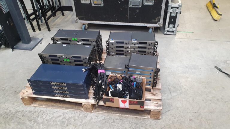 Sennheiser EM 300 G3 36ch + ASA 1 Splitters (GB)
