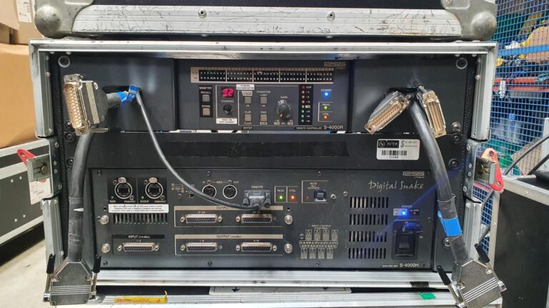 Roland Digital Snake Cat5 Stagebox System with Backup Link
