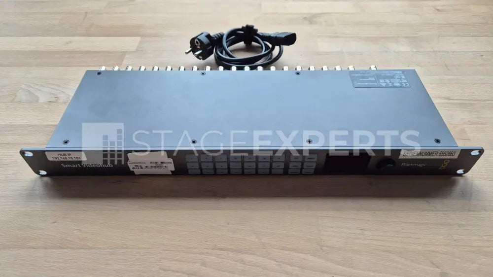 Blackmagic Design Smart Videohub 20x20 6G‑SDI Router 4K