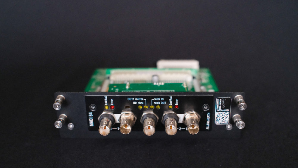 Allen & Heath MADI-64 Card with dLive/Avantis Adaptor