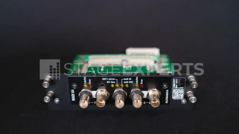 Allen & Heath MADI-64 Card with dLive/Avantis Adaptor