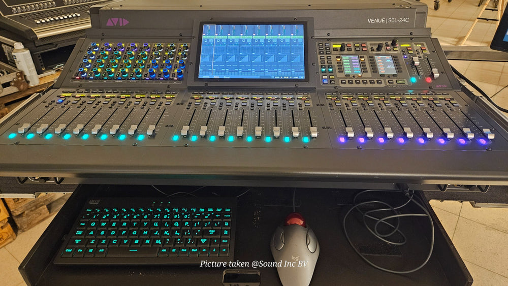 Avid S6L-24C Digital Mixing Desk Set with E6L-144