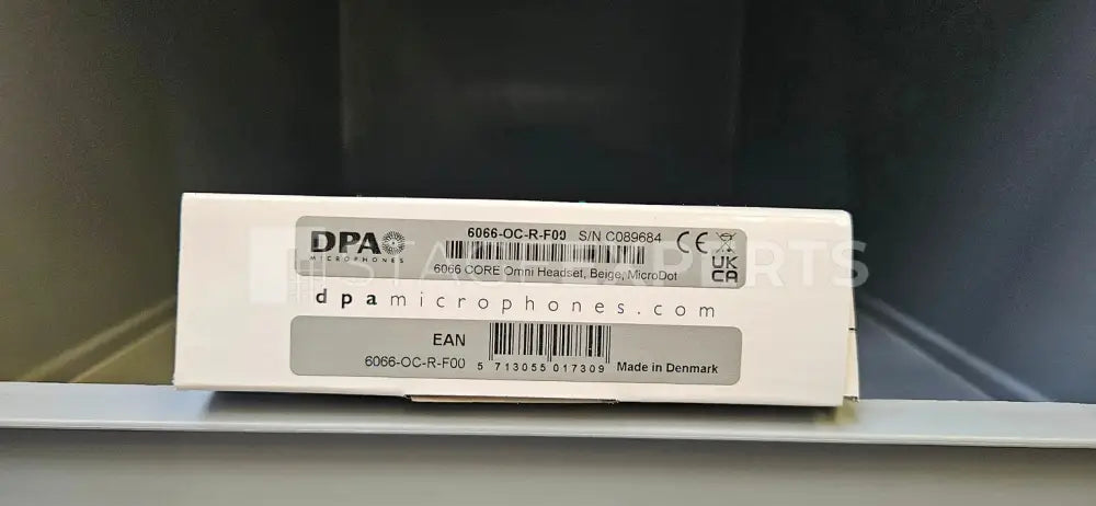 DPA 6066-OC-R-F00 Subminiature Headset Microphone