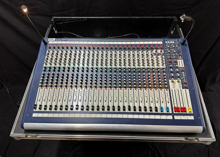 Soundcraft GB2 24 Analogue Mixer – 24ch, 6 Aux, L/R/M