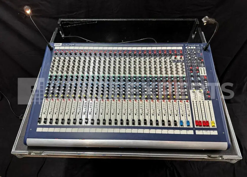 Soundcraft GB2 24 Analogue Mixer, 24ch, 6 Aux, L/R/M