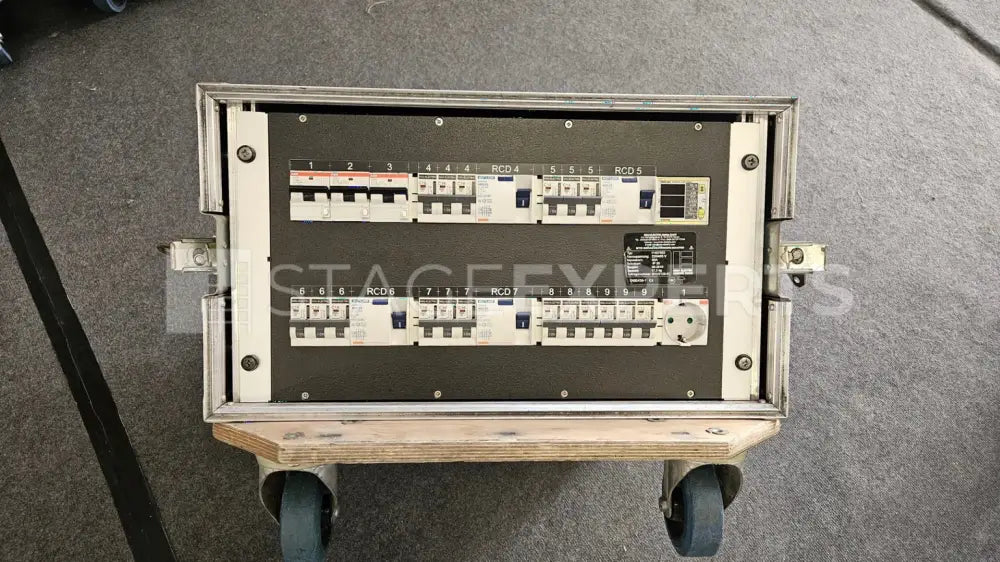Indu Electric 63A 19-inch Power Distributor with RCDs