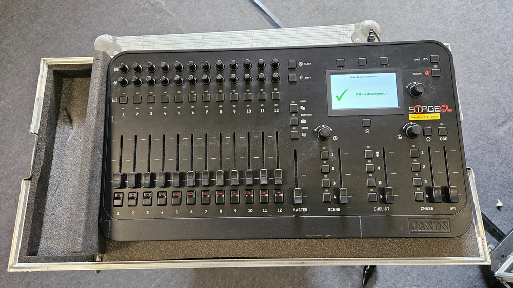 Jands Stage CL Lighting Console with Flight Case and PSU