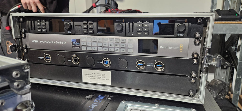 Blackmagic Design ATEM 1 M/E Production Studio 4K Switcher