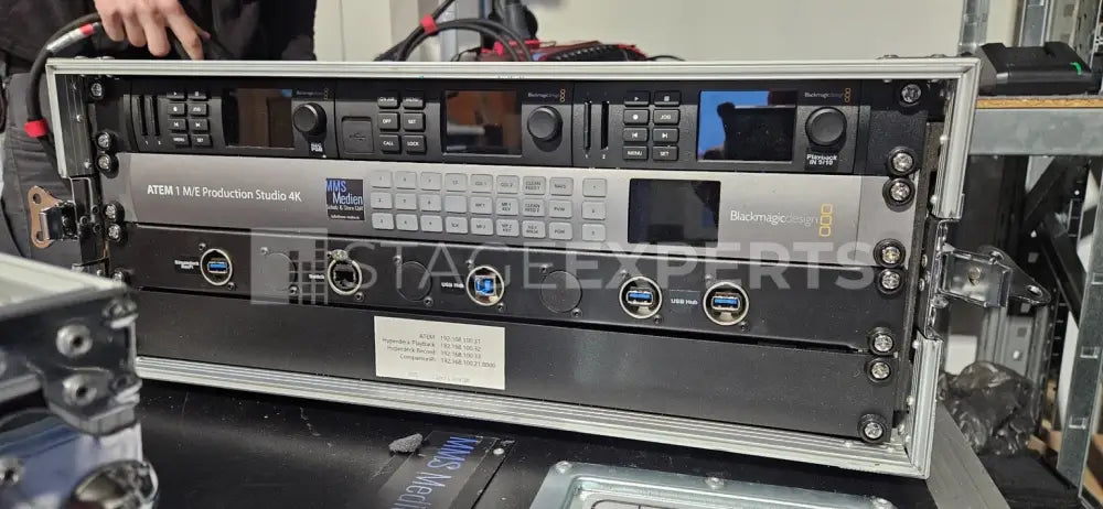 Blackmagic Design ATEM 1 M/E Production Studio 4K Switcher