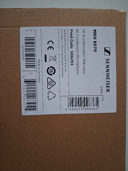 Sennheiser MKH 8070 Shotgun Condenser Microphone