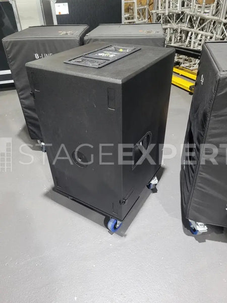 SE Audio B18A Active Subwoofer with Castor Board & Cover