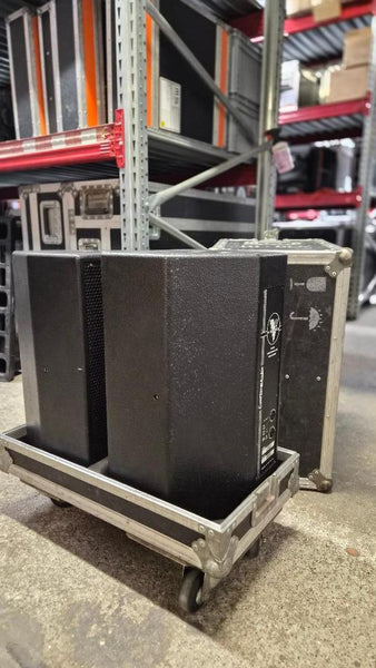 Concert Audio V10 10-inch Passive Speaker Pair with Flight Case