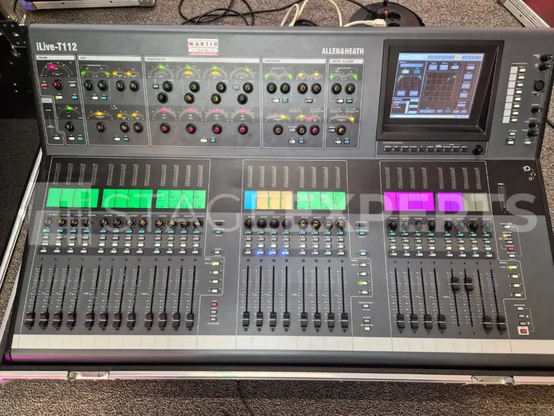 Allen & Heath iLive T112 + iDR-48, serviced with cases