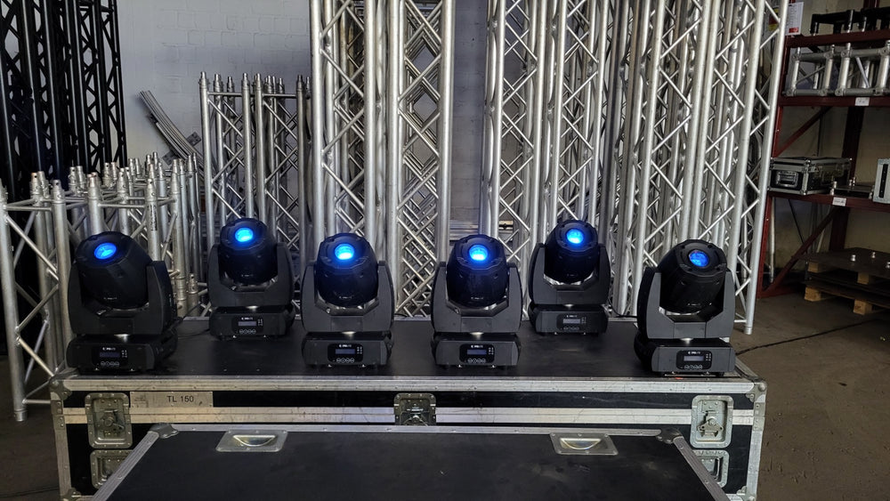 Expolite Tourspot Mini 150 – Set of 6 with case & brackets