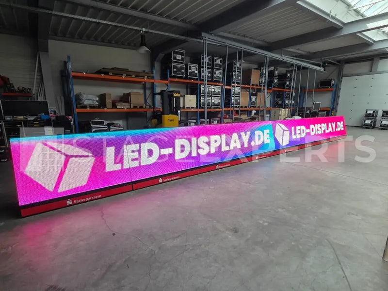Bulled Indoor LED Strip P10 Modular Indoor Perimeter Display