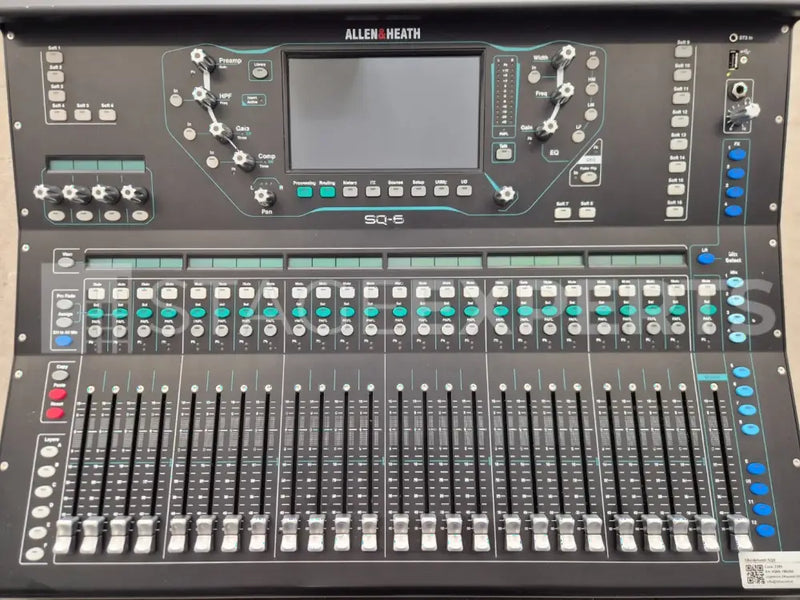 Allen & Heath SQ6 Digital Mixer with Flight Case | Pro Live