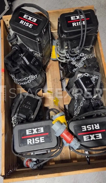 EXE Rise D8 LV 2000 kg Hoists Set of 4 | Stage Experts UK