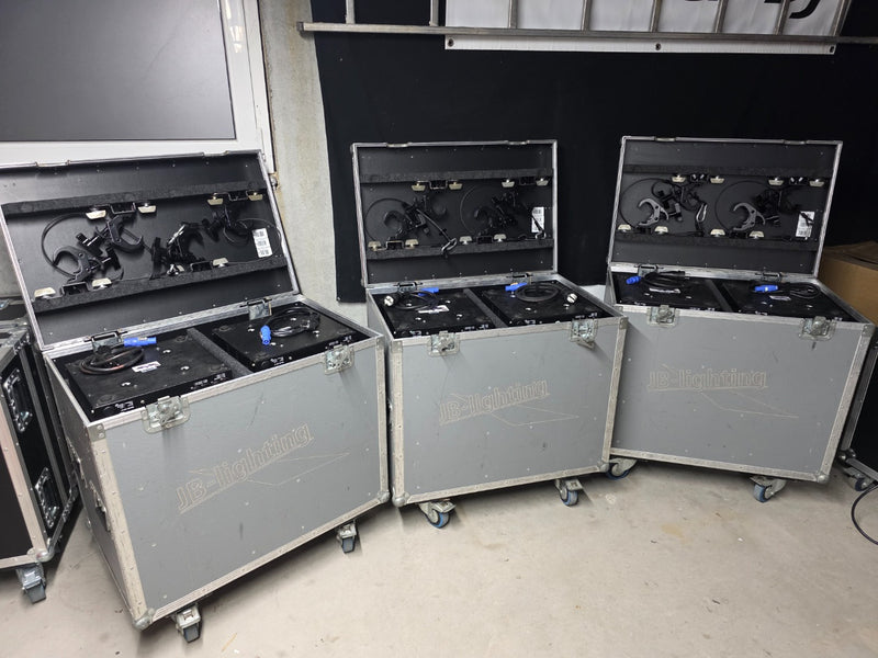 JB Lighting Varyscan P3 250 HTI – 6 fixtures with cases