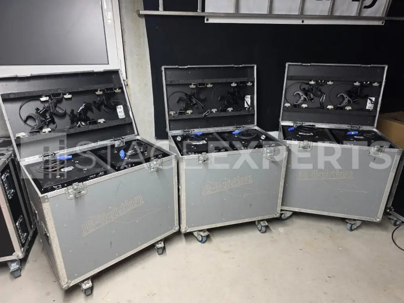 JB Lighting Varyscan P3 250 HTI – 6 fixtures with cases
