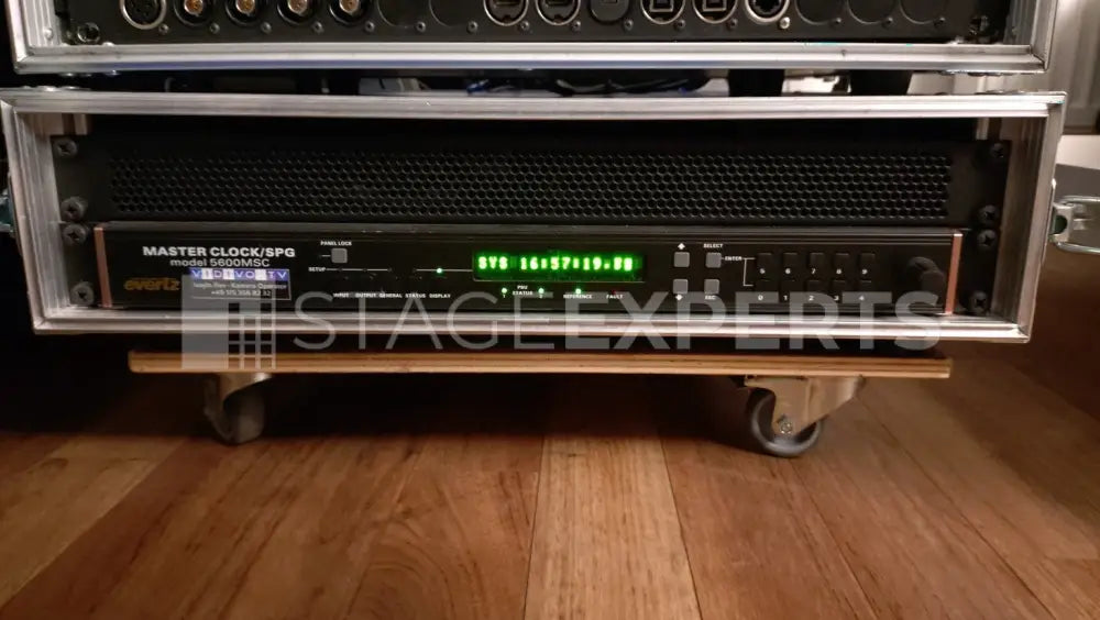 Evertz 5600MSC Master Clock & SPG with Redundant PSU – SD/HD