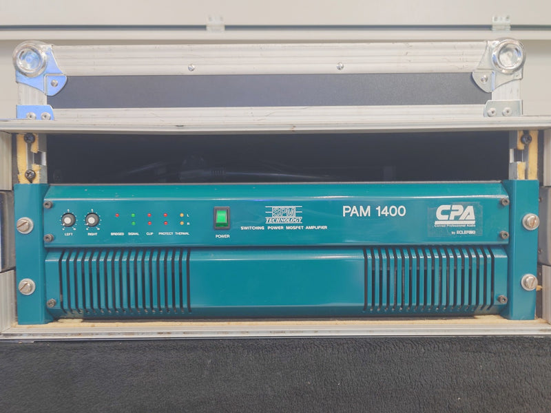 Ecler PAM 1400 Power Amplifier | 2x410W @ 8Ω, 2x670W @ 4Ω