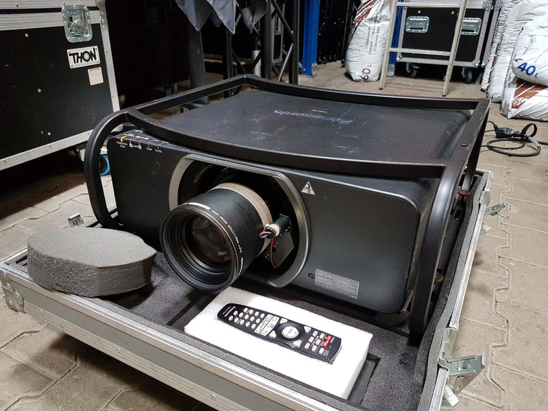 Panasonic PT-DZ110X Projector with ET-D75LE2 Lens – 10,600 lm