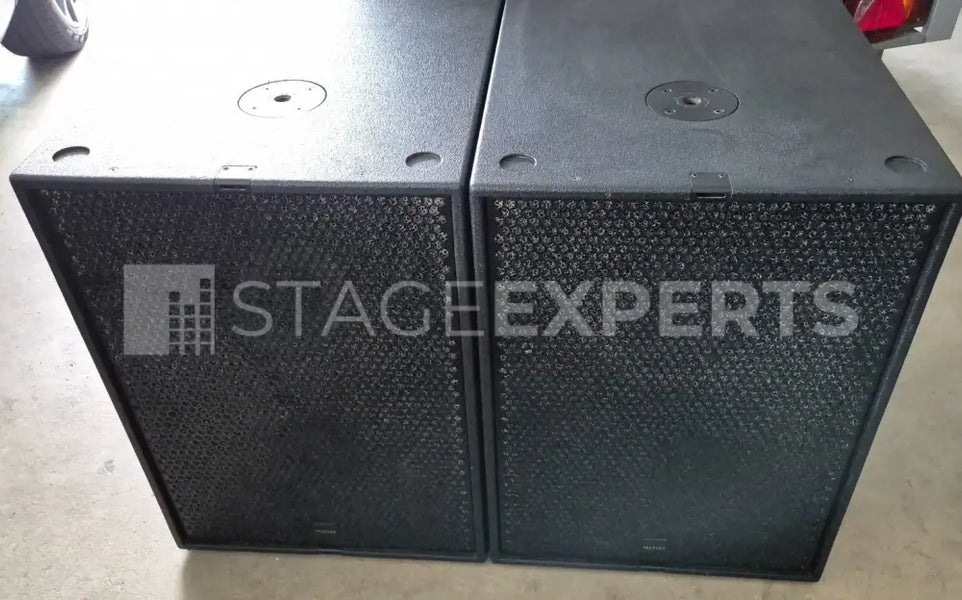 Seeburg G-SUB dp 18-inch Active Subwoofer with Cover & Dolly