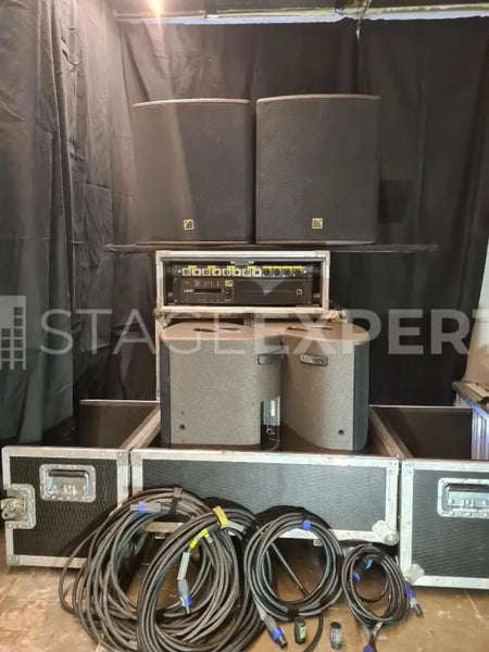 L-Acoustics X12 & LA4X – Two Kits with Cases & Cables
