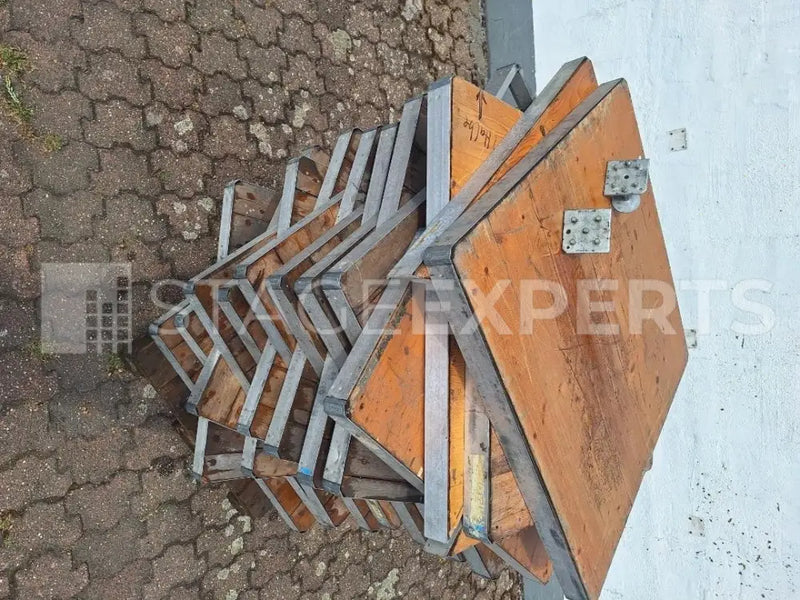 Stage Floor Deck Set – Mixed Sizes, Unknown Brand Staging