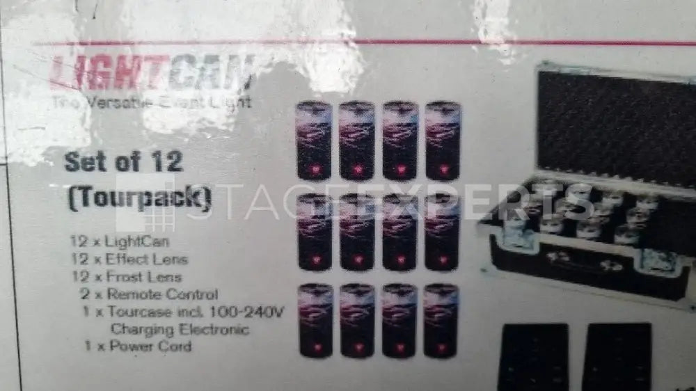 Ape Labs LightCan Set of 12 with Charging Case & Remotes