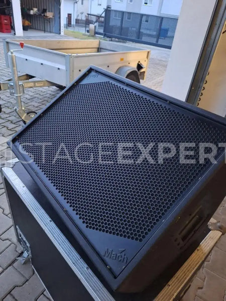 Martin MACH 1502T Stage Monitors – Pair with Flight Case