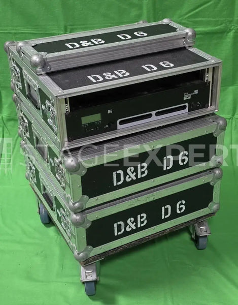 d&b audiotechnik D6 System Amplifier with Double-Door Case